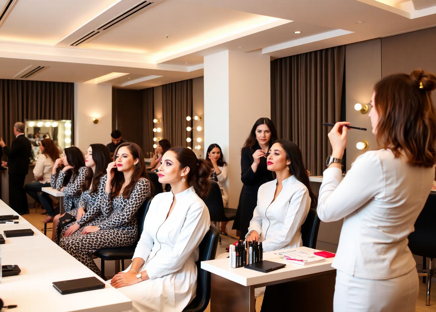 Beauty academy classroom in Chandigarh